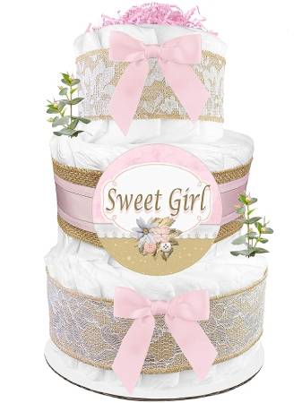 baby shower diaper cake