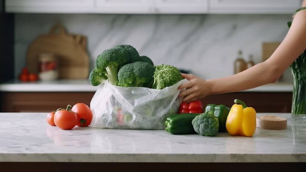 making a salad for your picnic