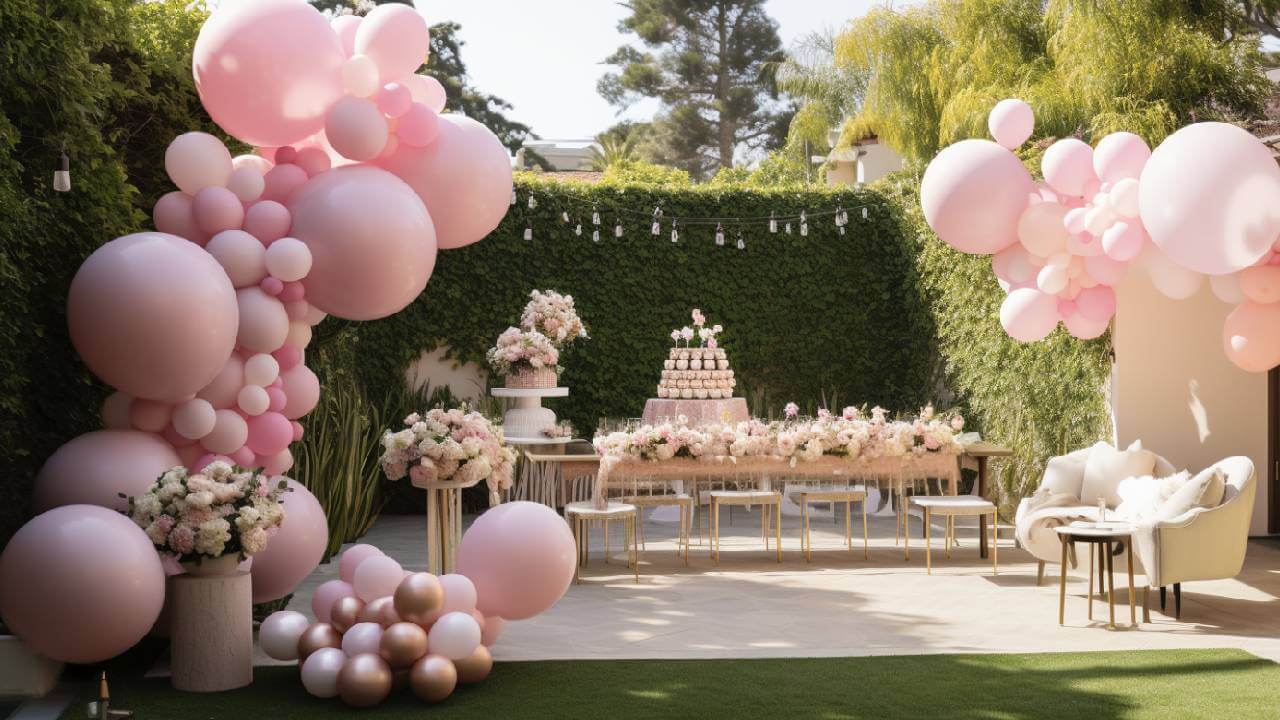 outdoor baby shower ideas