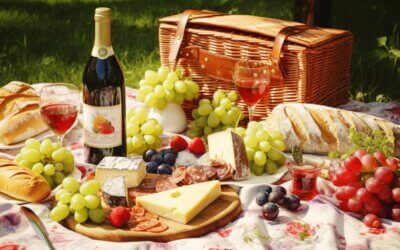 French picnic ideas + food menu