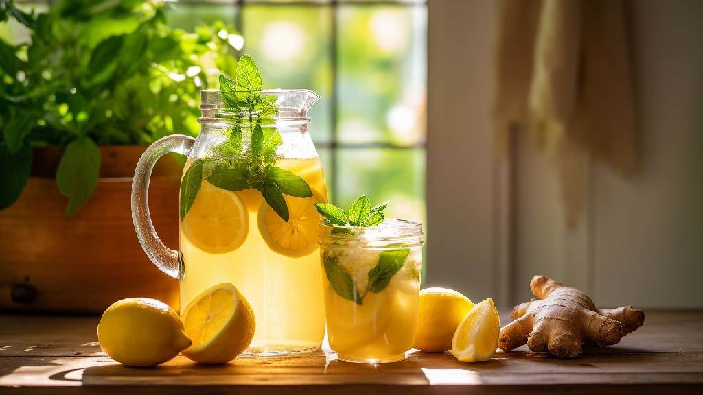 homemade ginger beer