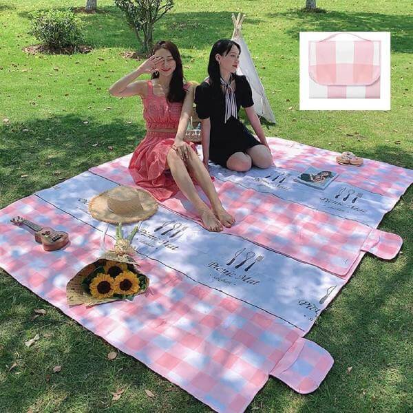 Hauunwey Picnic Blanket Waterproof Blanket