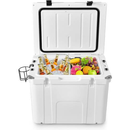 55 quart portable ice cooler