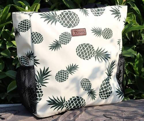 beach sack with zip