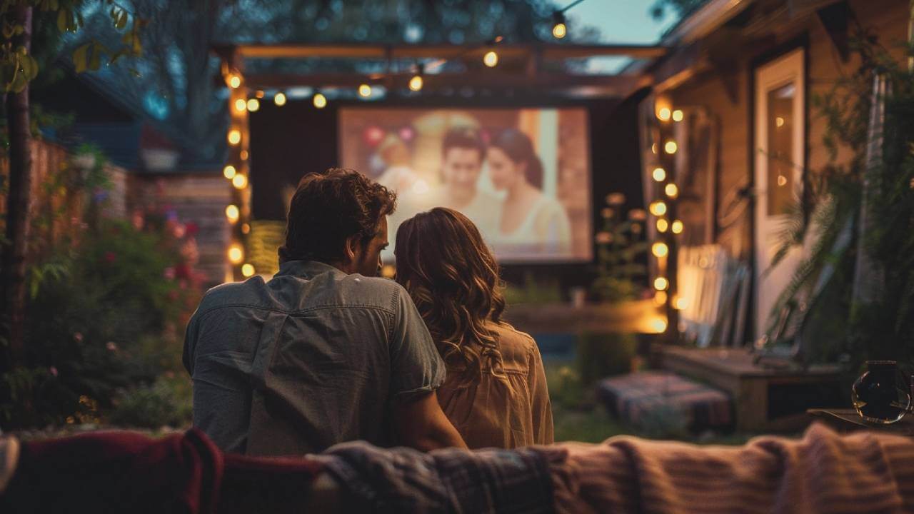 best outdoor projector