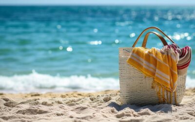 best straw beach bags