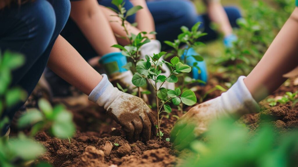 Planting a future garden