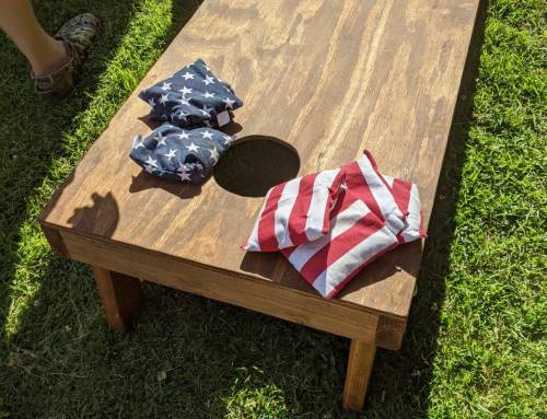 cornhole bags set