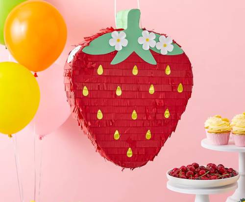 sparkle and bash strawberry pinata