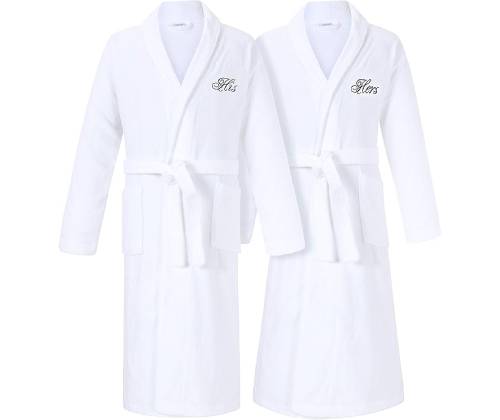 His and her robes