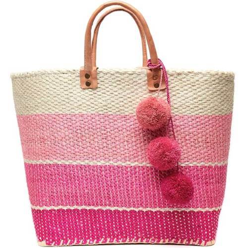 Mar Y sol straw beach bag