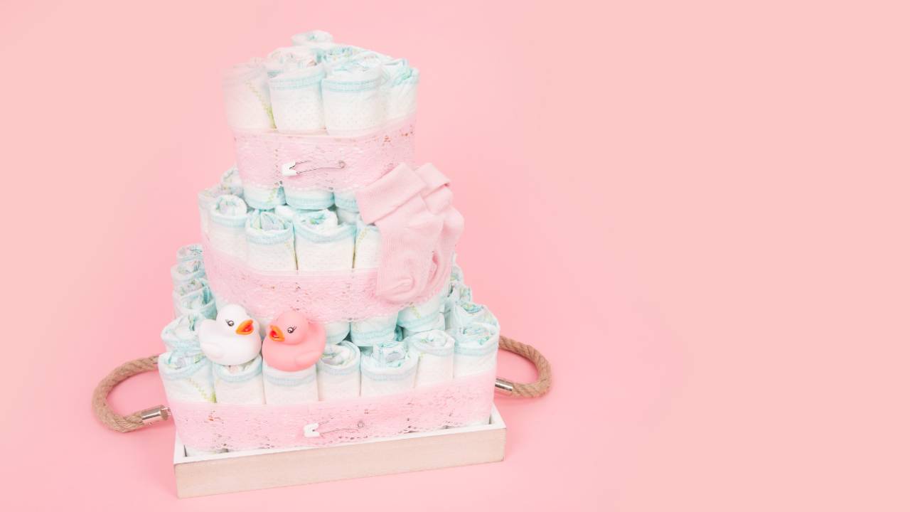 Diaper cake essentials