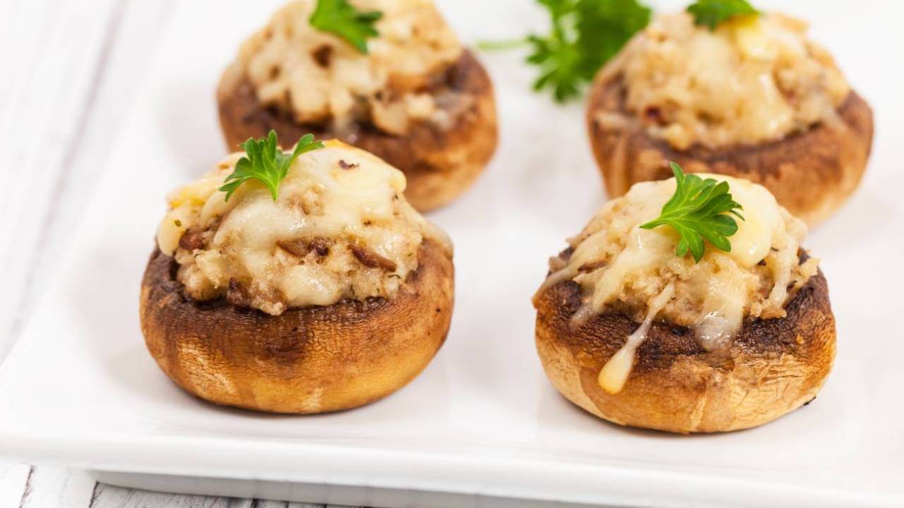 Stuffed mushrooms